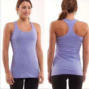 Lululemon Cool Racerback Heathered Persian Purple